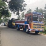 traffic block created by kerala motor vehicles department in state highway 27