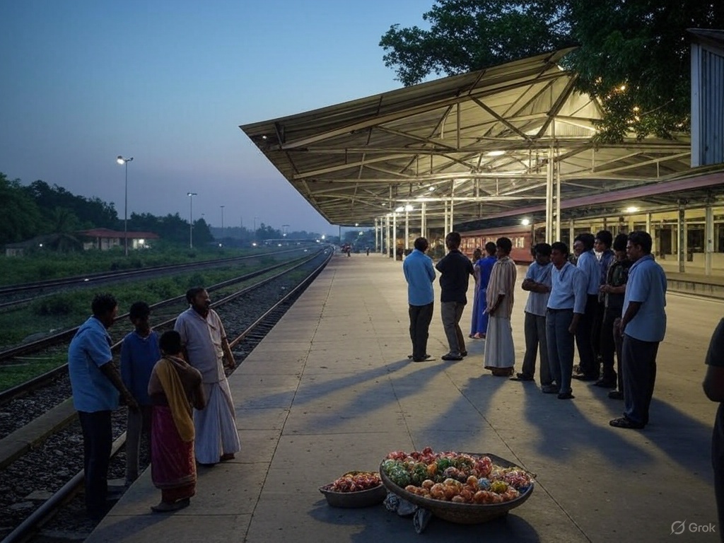 Indian railway station