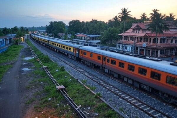 12618 Hazrat Nizamuddin – Ernakulam Mangala Lakshadweep SF Express Arrives at Shoranur Junction with an 11-Hour Delay!