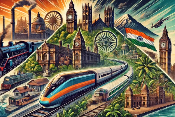 Indian Railways: From Colonial Tracks to Bullet Trains – A Journey Through Time