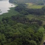 india railways train drone view from kerala