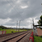 Quiet Rails at Mankara Railway Gate | Indian Railways Palakkad Division #Shorts