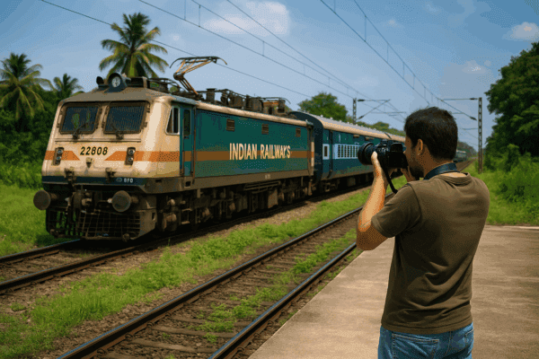 Why is railfanning a crime in India when it's celebrated worldwide?