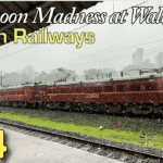 Monsoon Railfanning at Walayar Railway Station 🌧️
