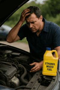 Engine Failures While Using Ethanol-Mixed Fuel in Petrol Cars: Risks, Causes, and Prevention
