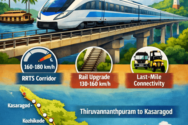 Kerala Semi High Speed Rail SilverLine K-Rail status 2025 2026