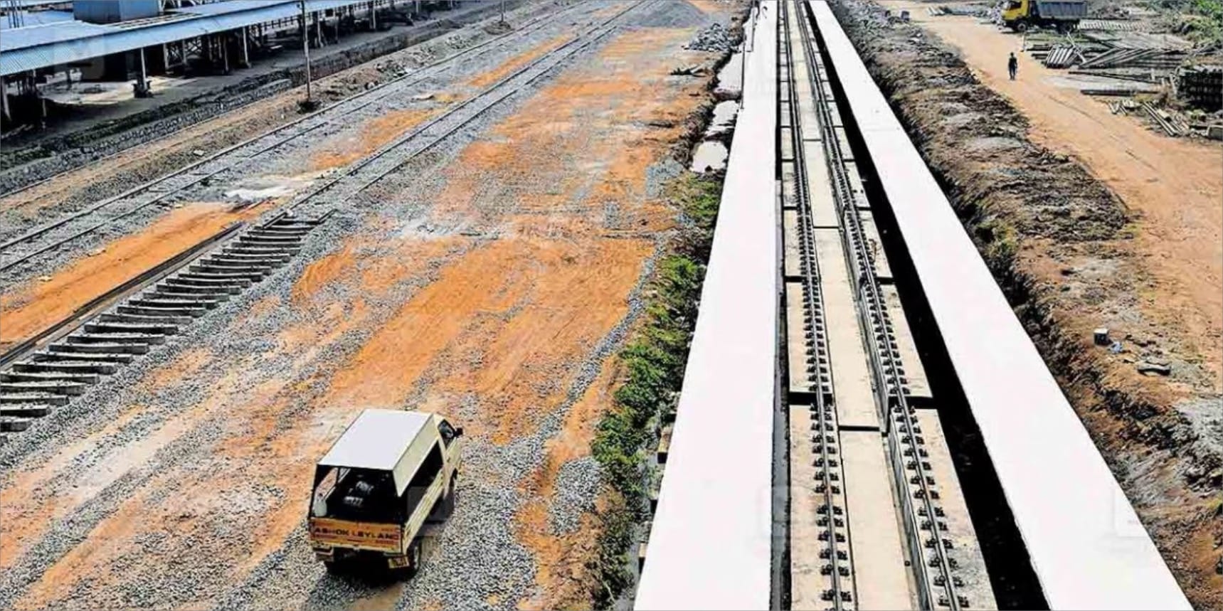Palakkad Town Railway Station Pit Line Project Nearing Completion: A Game-Changer for Rail Operations