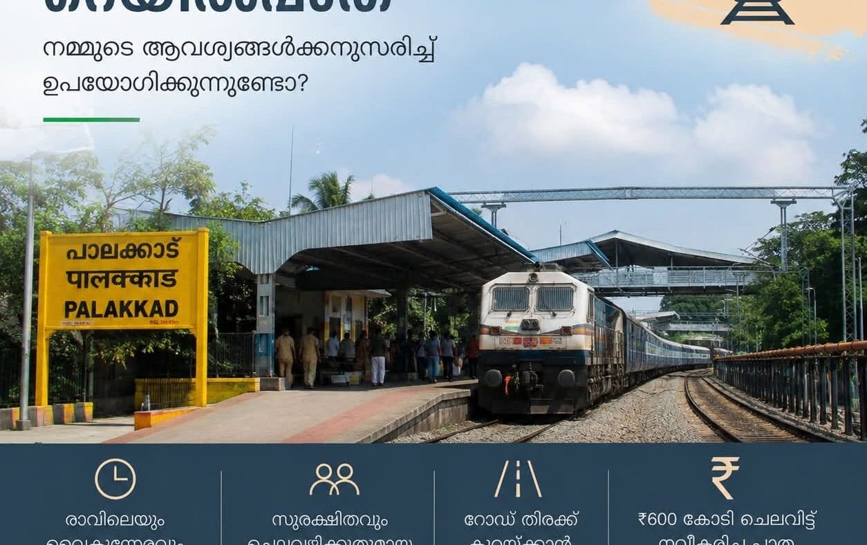 Palakkad-Pollachi Railway Line: A ₹350-Crore Upgrade, a 94-Year History - But Are We Using It Properly? 3 Explore the 94-year history of the Palakkad-Pollachi railway line, its ₹350 crore gauge conversion, 2026 MEMU service and why Palakkad needs better-timed local trains.